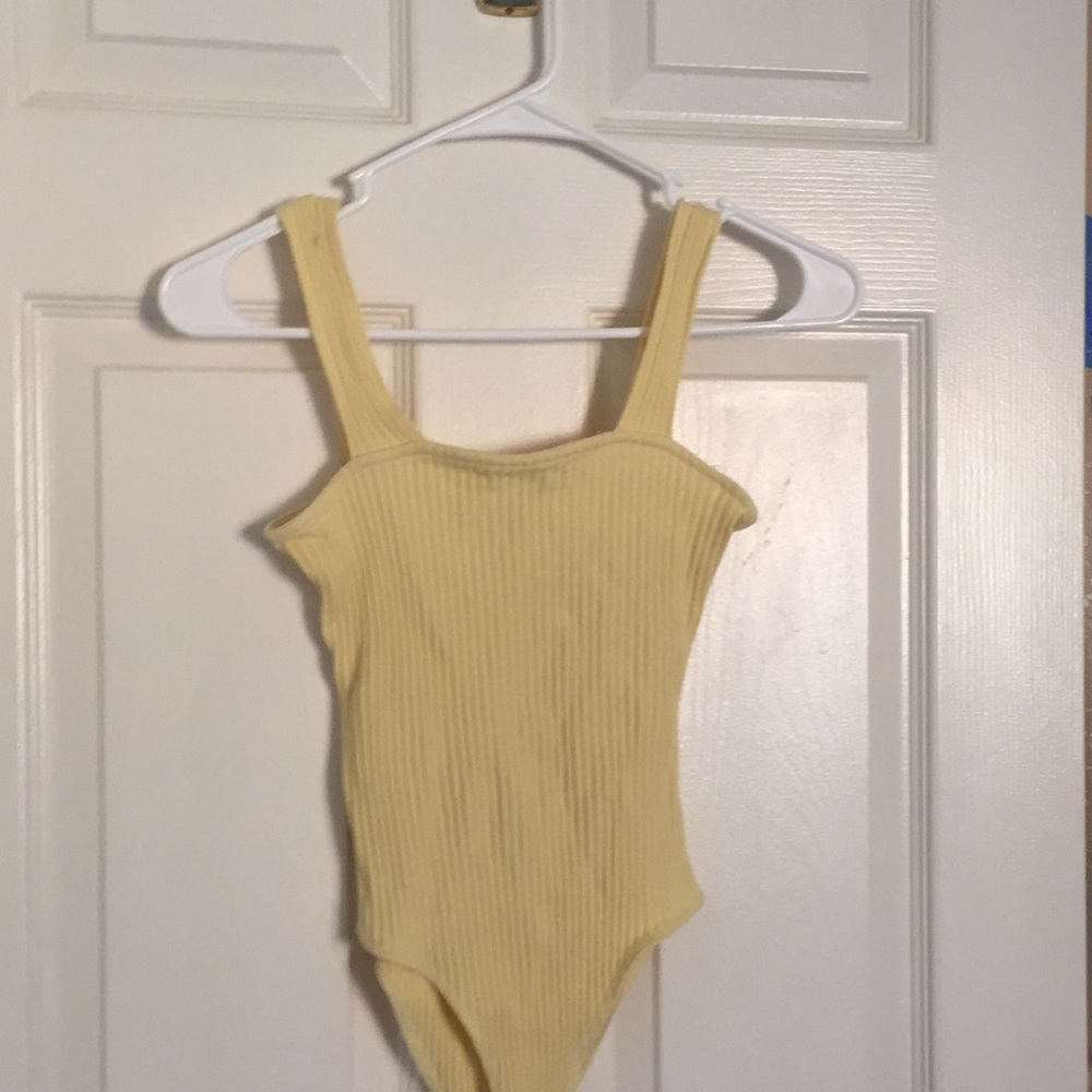 Pale Yellow Bodysuit